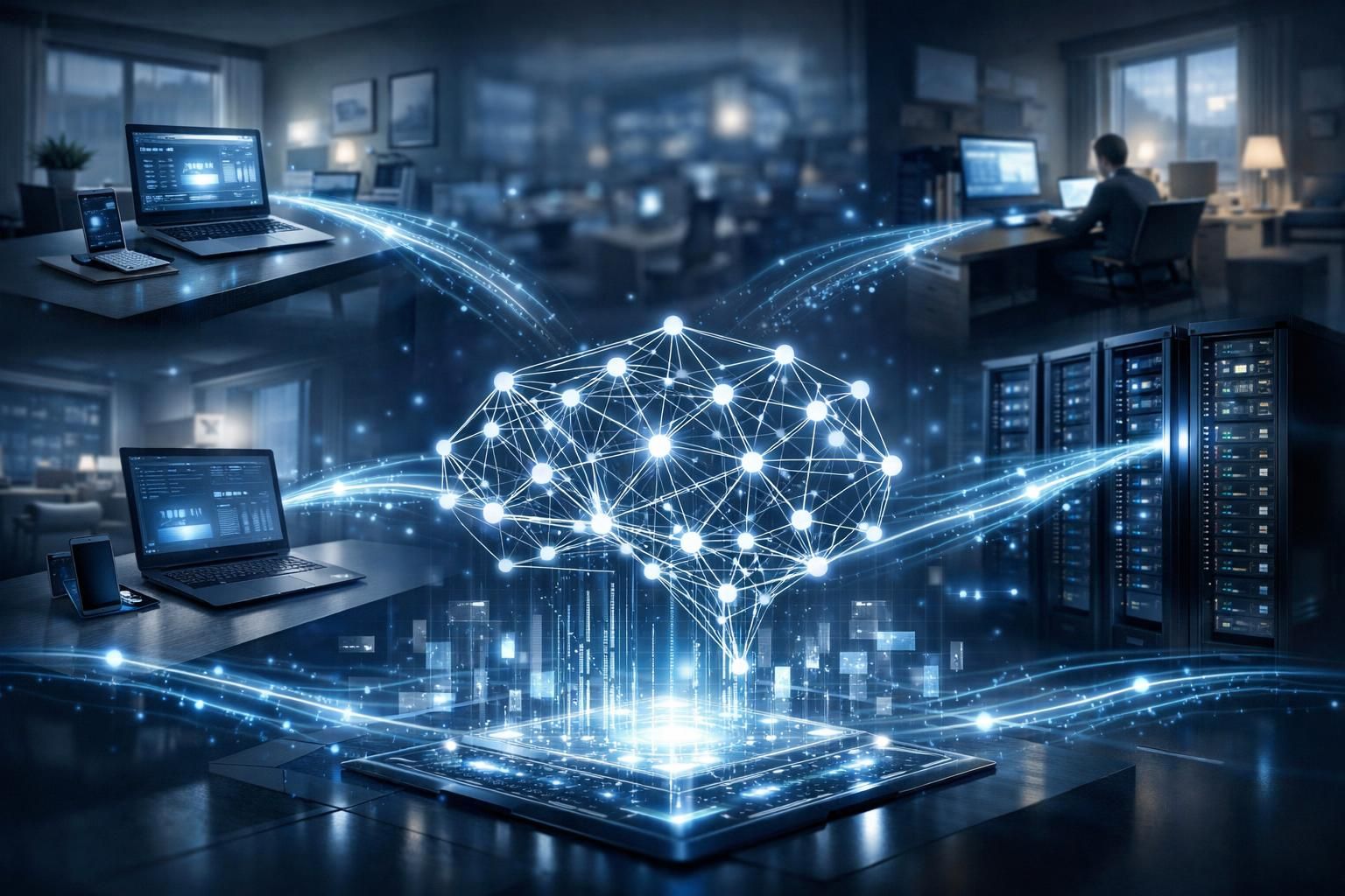 erfahren sie, wie dezentrale daten das training von ki-modellen beeinflussen und welche vorteile sie für effizienz und datenschutz bieten.